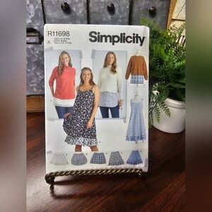 Simplicity Sewing Pattern R11698 Layering Slips